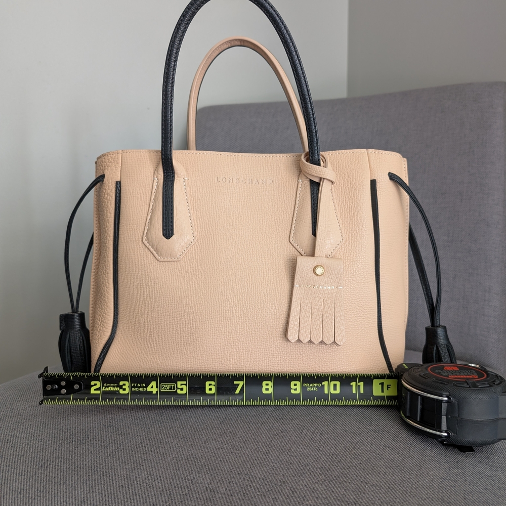Longchamp Small Penelope Leather Tote Bag - Picture 8 of 10